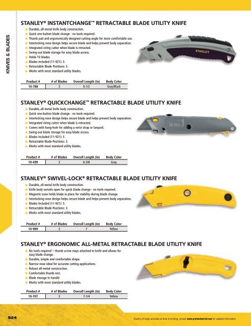 Stanley - Outils à main