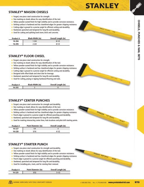 Stanley - Outils à main