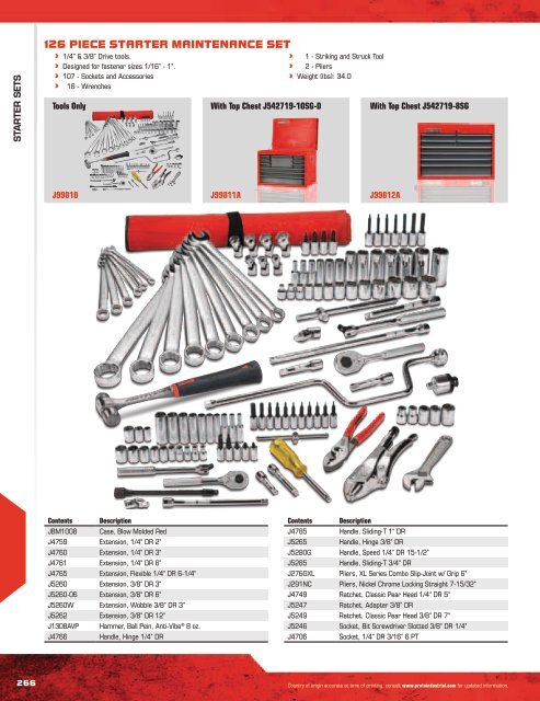 Proto - Ensembles d'outils