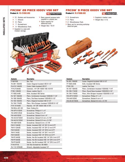 Proto - Ensembles d'outils