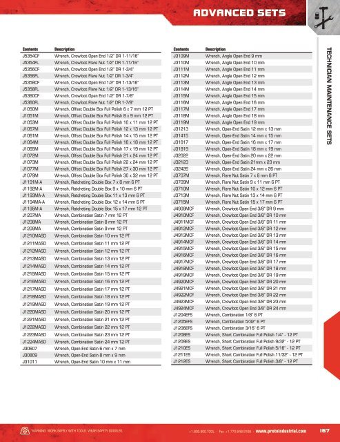 Proto - Ensembles d'outils