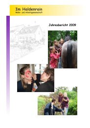 Jahresbericht 2009