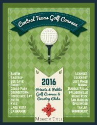 Central Texas Golf Guide