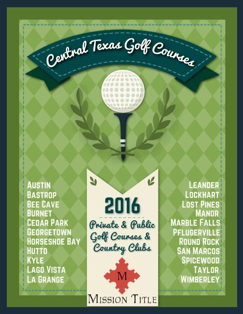 Central Texas Golf Guide