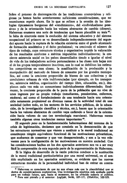 LA TEORIA CRITICA DE LA SOCIEDAD DE HADERMAS