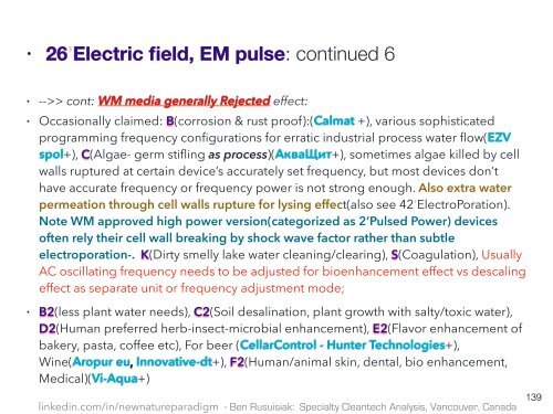 Effektive, Niedrige Kosten, Nicht Sehr Bekannt, Umweltfreundliche Wassertechnologien Für Die Zukunft (Zusammenfassung in Deutsch)