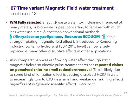 Effektive, Niedrige Kosten, Nicht Sehr Bekannt, Umweltfreundliche Wassertechnologien Für Die Zukunft (Zusammenfassung in Deutsch)