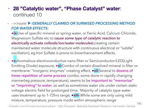 Effektive, Niedrige Kosten, Nicht Sehr Bekannt, Umweltfreundliche Wassertechnologien Für Die Zukunft (Zusammenfassung in Deutsch)