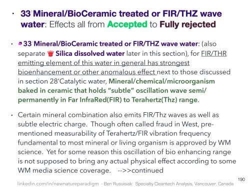 Effektive, Niedrige Kosten, Nicht Sehr Bekannt, Umweltfreundliche Wassertechnologien Für Die Zukunft (Zusammenfassung in Deutsch)