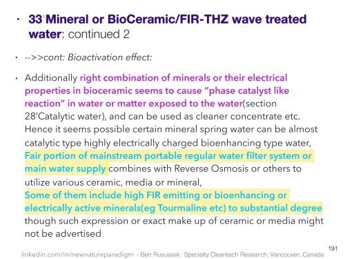 Effektive, Niedrige Kosten, Nicht Sehr Bekannt, Umweltfreundliche Wassertechnologien Für Die Zukunft (Zusammenfassung in Deutsch)