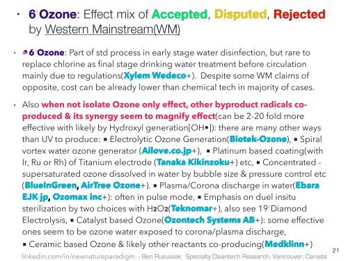 Effektive, Niedrige Kosten, Nicht Sehr Bekannt, Umweltfreundliche Wassertechnologien Für Die Zukunft (Zusammenfassung in Deutsch)