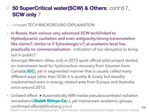 Effektive, Niedrige Kosten, Nicht Sehr Bekannt, Umweltfreundliche Wassertechnologien Für Die Zukunft (Zusammenfassung in Deutsch)