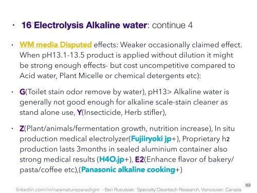 Effektive, Niedrige Kosten, Nicht Sehr Bekannt, Umweltfreundliche Wassertechnologien Für Die Zukunft (Zusammenfassung in Deutsch)