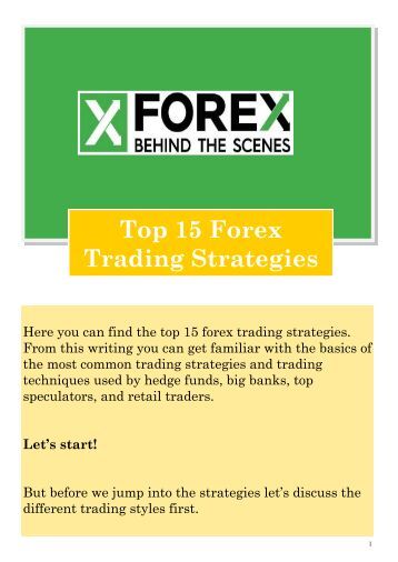 Trading strategies magazine