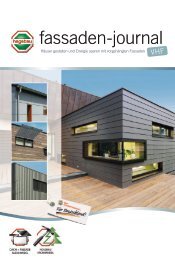 Fassaden Journal - Vorghängte Hinterlüftete Fassade (VHF)