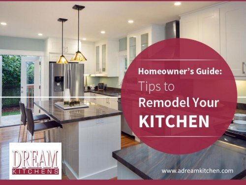 Simple Kitchen Remodeling Tips - Read Now!