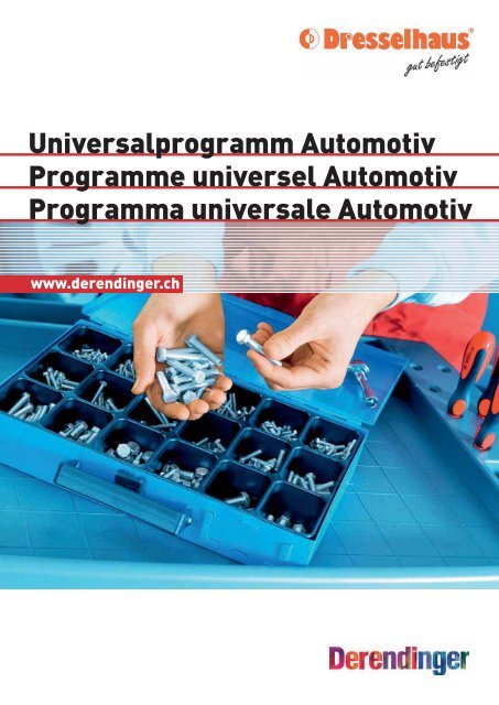 Dresselhaus | Universalprogramm Automotiv | Programme universel Automotiv | Programma universale Automotiv