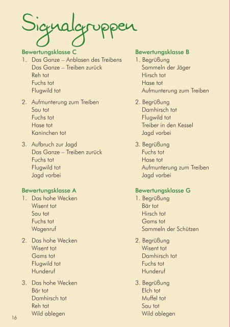 Jagdhornblasen - Hegering Ahlen, für Jägerinnen und Jäger in Ahlen