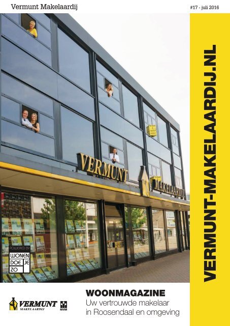 Vermunt Woonmagazine, uitgave 17 juli 2016