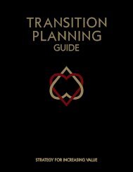 Transition Planning Guide - Value Added