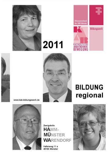 BILDUNG regional Hamm-Münster-Warendorf - KAB Münster