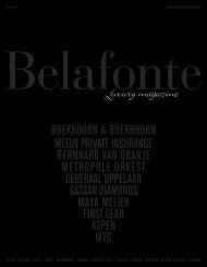 Belafonte magazine Spring 2016