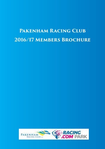 Members Brochure 16.17