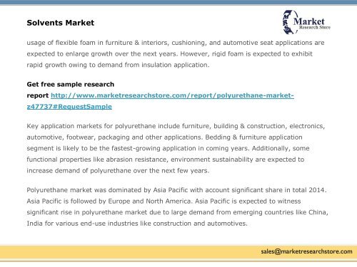 Solvents Market