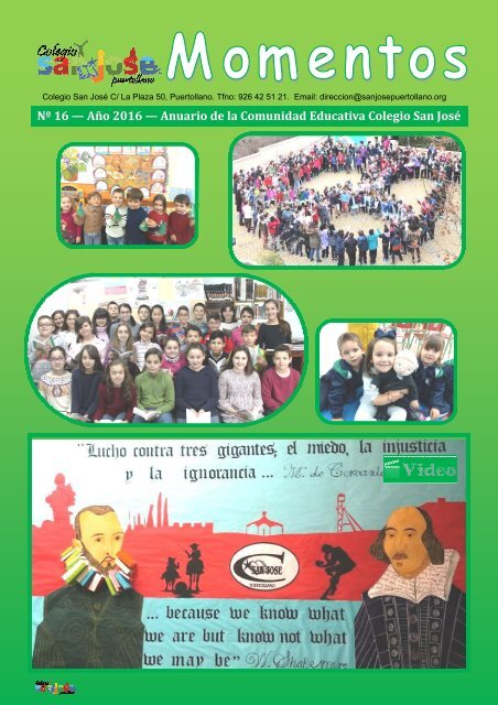 Nº 16 — Año 2016 — Anuario de la Comunidad Educativa Colegio San José