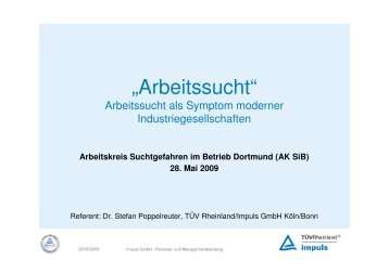 „Arbeitssucht“