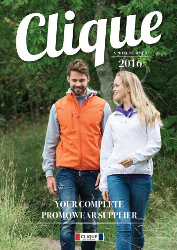 CLIQUE Katalog 2016