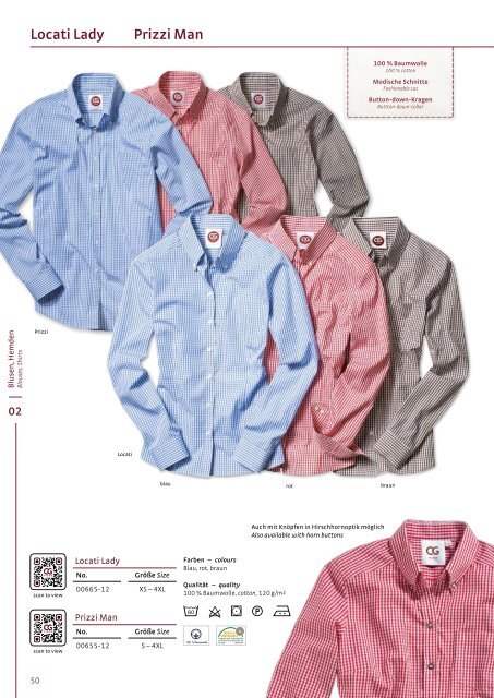 CG WORKWEAR Katalog 2016