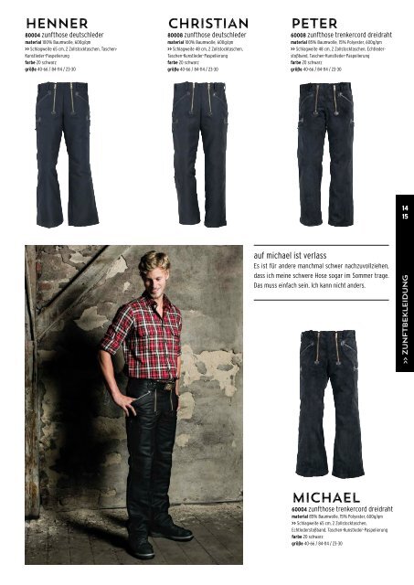 FHB WORKWEAR Katalog 2016