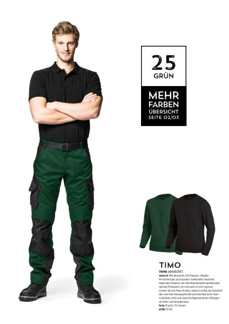 FHB WORKWEAR Katalog 2016