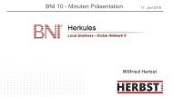 BNI 10-Minuten-Präsentation Wilfried Herbst