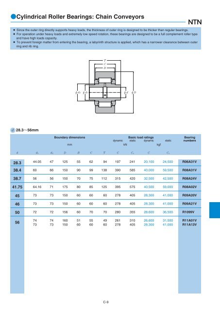 NTN - Large Bearings