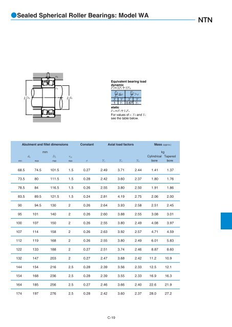 NTN - Large Bearings