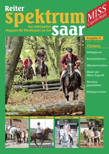 Reiter-Spektrum-Saar Ausgabe 4-2009