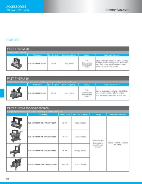 NTN - Bearing units catalog a-21000-i