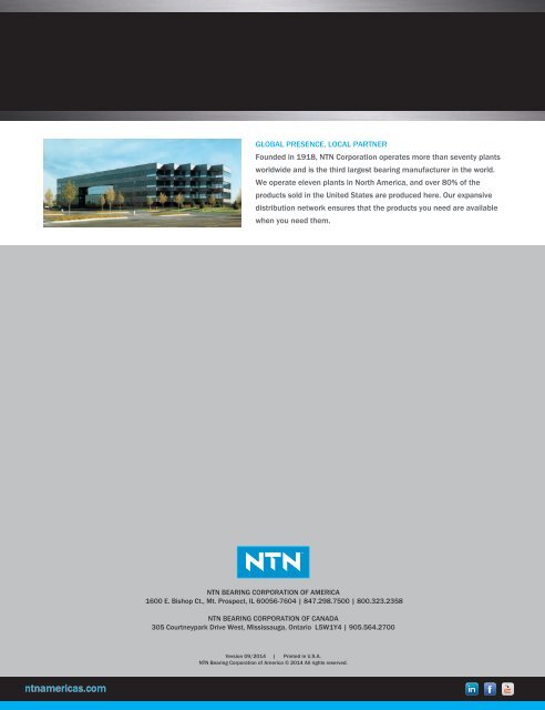 NTN - Bearing units catalog a-21000-i