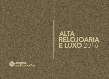 Catalogo Alta Relojoaria 2016