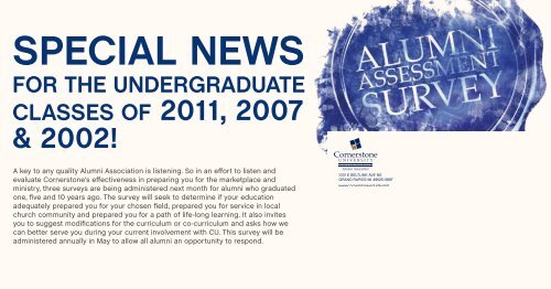 2012 Alumni Journal: Spring & Summer Issue