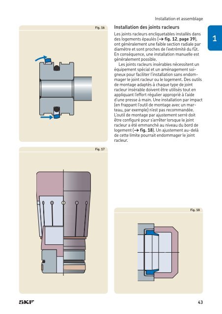 SKF - Joints Hydrauliques