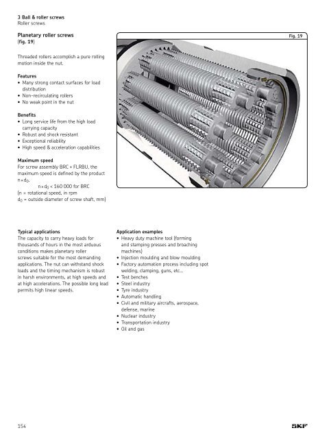 SKF - Linear Motion Standard Range