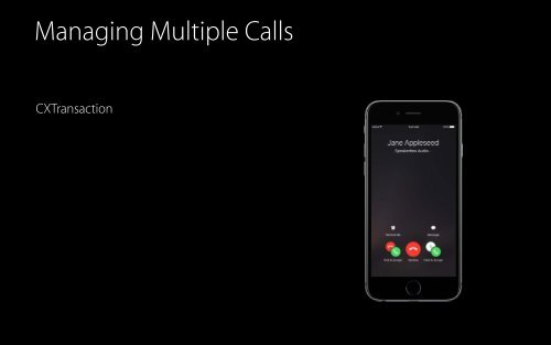 Enhancing VoIP Apps with CallKit