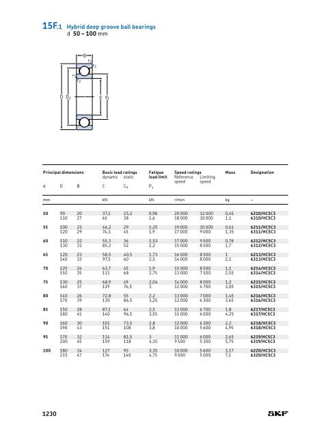 SKF - Rolling Bearings