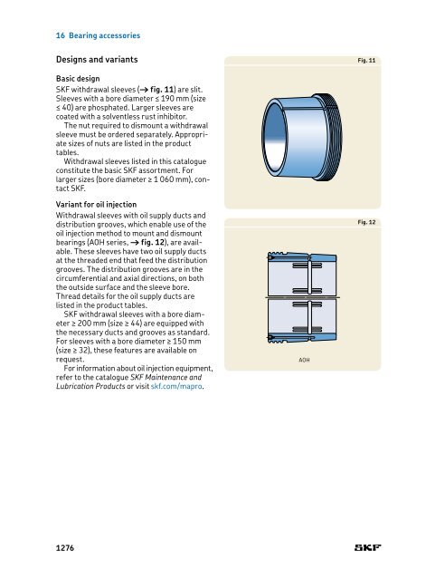 SKF - Rolling Bearings