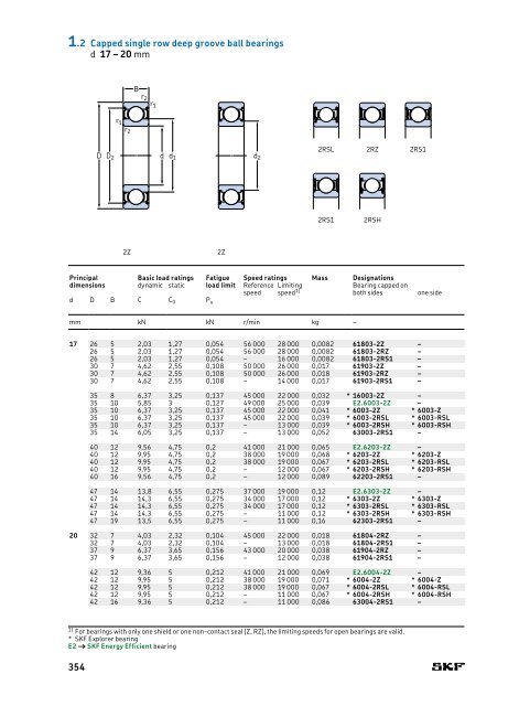 SKF - Rolling Bearings