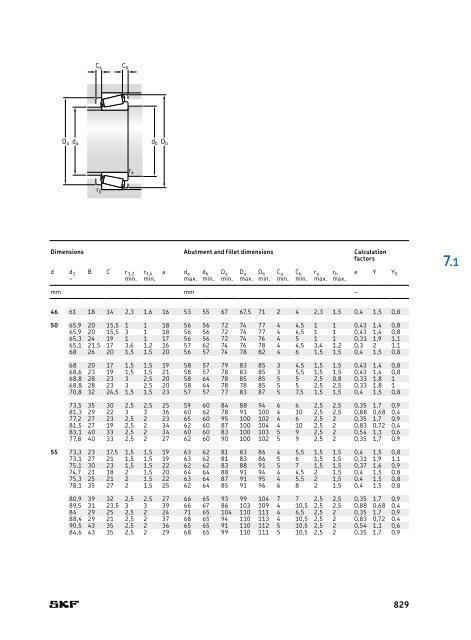 SKF - Rolling Bearings