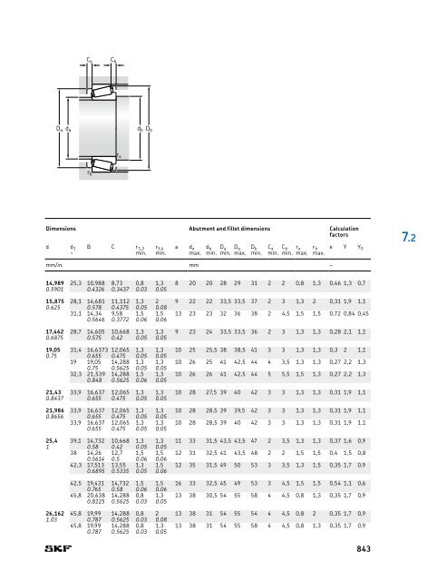 SKF - Rolling Bearings